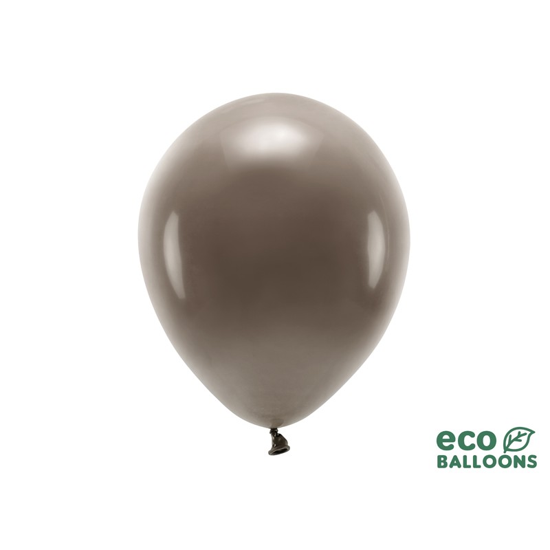 Balony Eco 30cm, brązowy (1 op. / 100 szt.)