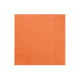 Serwetki trójwarstwowe, pomarańcz, 33x33cm (1 op. / 20 szt.)
