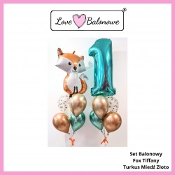 Set Balonowy Fox Tiffany